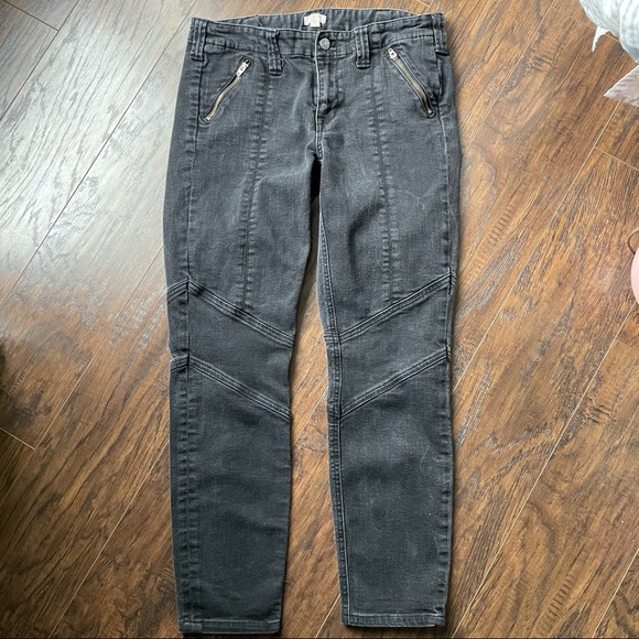 J Crew Black Stretch Skinny Jeans - Picture 2 of 4